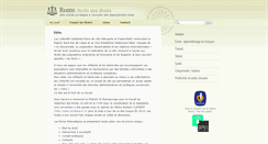 Desktop Screenshot of droitsdesroms.org